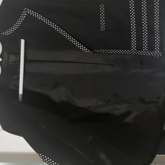 100% silk cropped blazer - Picture 7 of 7